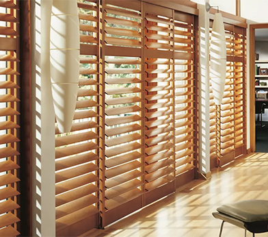 wood shutters in Vancouver
